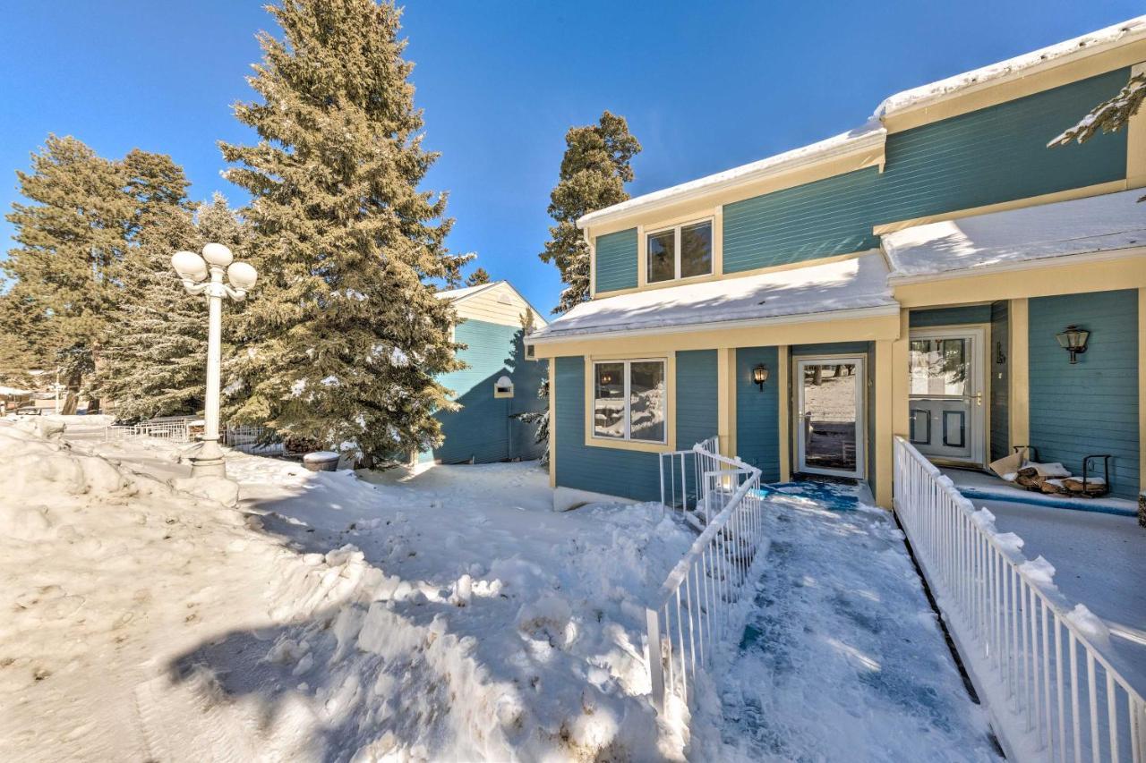 Bright Cloudcroft Condo With Game Room And Deck! Exterior photo